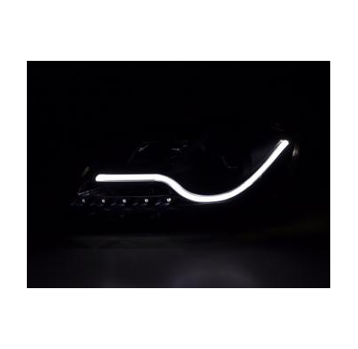 Faros Luz Diurna Vw Passat B7 3c Bj. 10- Negro Fk Automotive