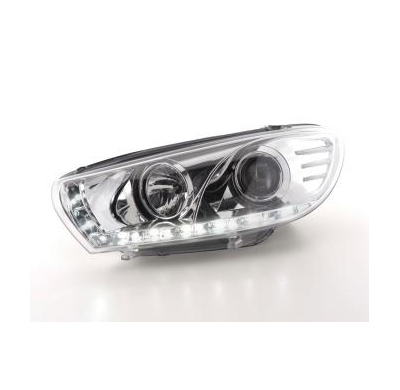 Faros Delanteros Luz Diurna Set Luz Diurna for Vw Scirocco 3 Modelo 13  08- Cromado Fk Automotive