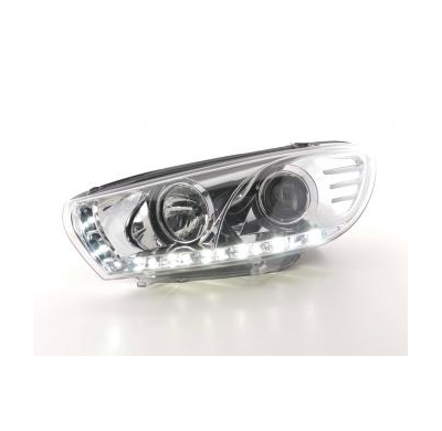 Faros Delanteros Luz Diurna Set Luz Diurna for Vw Scirocco 3 Modelo 13  08- Cromado Fk Automotive