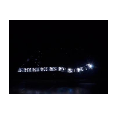 Faros Delanteros Luz Diurna Set Vw Tiguan, Cromado Fk Automotive