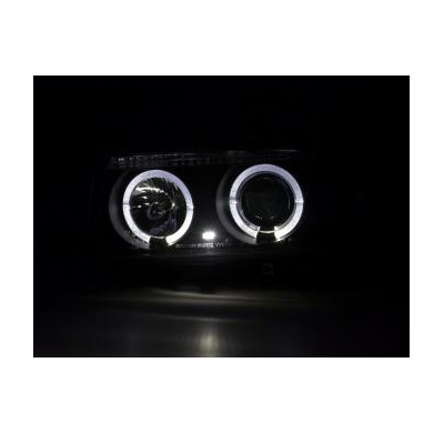 Faros Vw Vento Bj. 92-98 Negro Fk Automotive