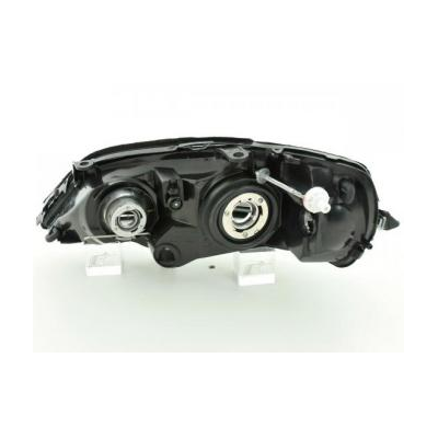 Faros Delanteros Set Angel Eyes Opel Astra Modelo G  98-03 Negro Fk Automotive