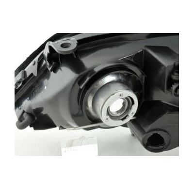 Faros Delanteros Set Angel Eyes Opel Astra Modelo G  98-03 Negro Fk Automotive