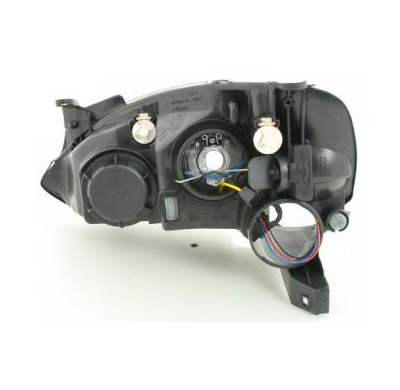 Faros Delanteros Set Angel Eyes Opel Corsa Modelo C  01-06 Negro Fk Automotive