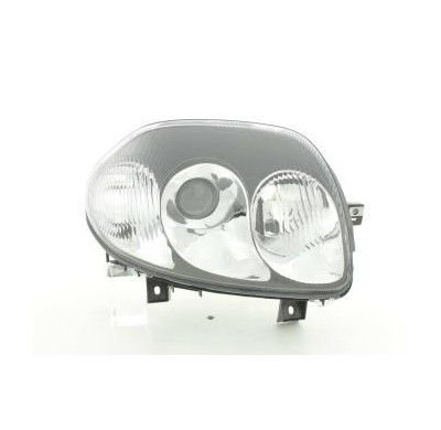 Faros Delanteros Set Angel Eyes Renault Clio Modelo B  98-01 Negro Fk Automotive