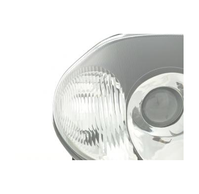 Faros Delanteros Set Angel Eyes Renault Clio Modelo B  98-01 Negro Fk Automotive