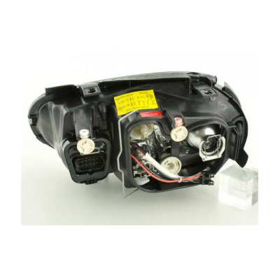 Faros Delanteros Set Angel Eyes Vw Golf 4 Modelo 1j  98-03 Negro Fk Automotive