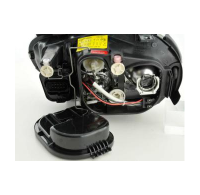 Faros Delanteros Set Angel Eyes Vw Golf 4 Modelo 1j  98-03 Negro Fk Automotive