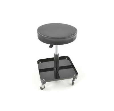 Taburete Trabajo Werkstatt Auf Rollen Schwarz Pneumatisch Verstellbar Max. 159 Kg