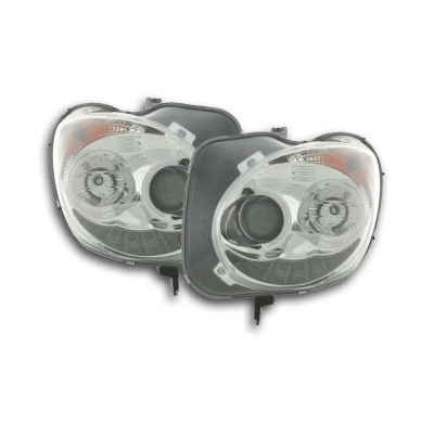 Faros Delanteros Luz Diurna Set Luz Diurna Alfa Romeo Mito  08- Cromado Fk Automotive