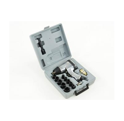 Pistola Impacto Neumaticaset Druckluft 17-Piezas Druckluftwerkzeug 1/2 Zoll Mit Koffer