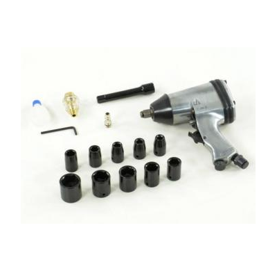 Pistola Impacto Neumaticaset Druckluft 17-Piezas Druckluftwerkzeug 1/2 Zoll Mit Koffer