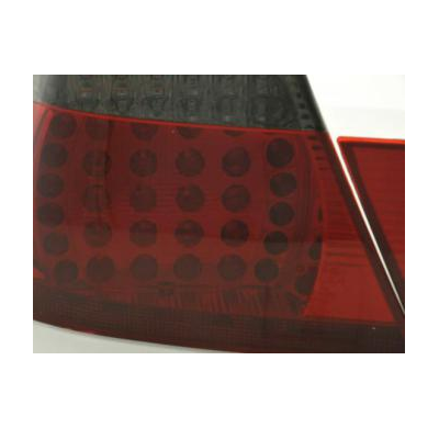 Kit De Pilotos Traseros Led Bmw Serie 3 Coupe Modelo E46  99-03 Negro/Rojo Fk Automotive