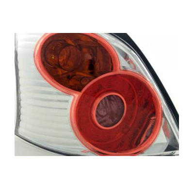 Kit De Pilotos Traseros Led Toyota Yaris / Vitz 5-Ptas. Modelo Xp9  06-09 Color Claro/Rojo Fk Automotive