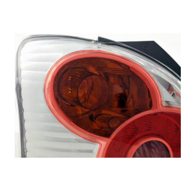 Kit De Pilotos Traseros Led Toyota Yaris / Vitz 5-Ptas. Modelo Xp9  06-09 Color Claro/Rojo Fk Automotive
