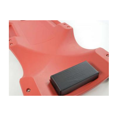 Camilla Trabajo Werkstatt Rollliege Montageliege Aus Kunststoff Kopfteil Gepolstert