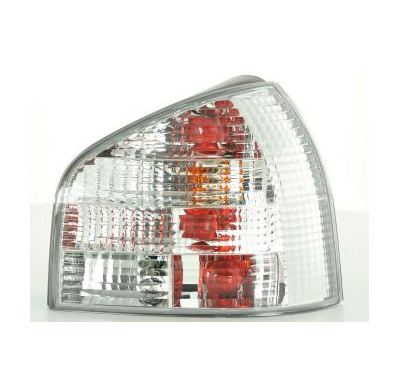 Kit De Pilotos Traseros Para Audi A3 Modelo 8l  96-02 Blanco Fk Automotive