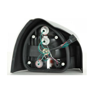 Kit De Pilotos Traseros Para Audi A3 Modelo 8l  96-02 Blanco Fk Automotive