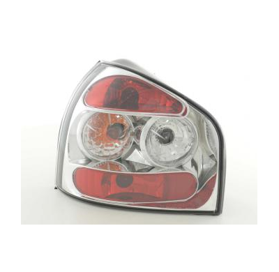 Kit De Pilotos Traseros Para Audi A3 Modelo 8l  96-00 Cromado Fk Automotive