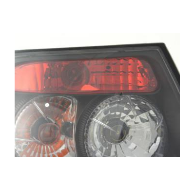 Kit De Pilotos Traseros Para Audi A4 Sedan Modelo B5  95-00 Negro Fk Automotive