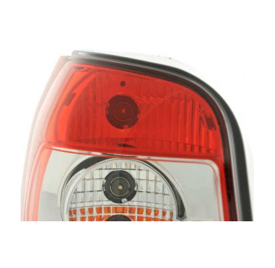 Kit De Pilotos Traseros Para Audi A4 Avant Modelo B5  95-00 Rojo Blanco Fk Automotive