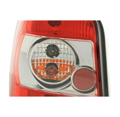 Kit De Pilotos Traseros Para Audi A4 Avant Modelo B5  95-00 Rojo Blanco Fk Automotive