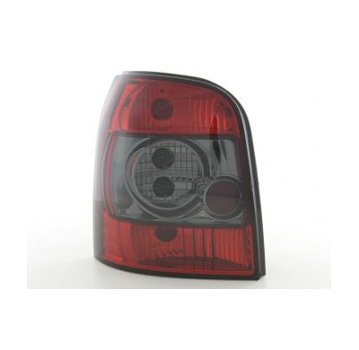 Kit De Pilotos Traseros Para Audi A4 Avant Modelo B5  95-00 Negro Rojo Fk Automotive