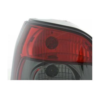 Kit De Pilotos Traseros Para Audi A4 Avant Modelo B5  95-00 Negro Rojo Fk Automotive