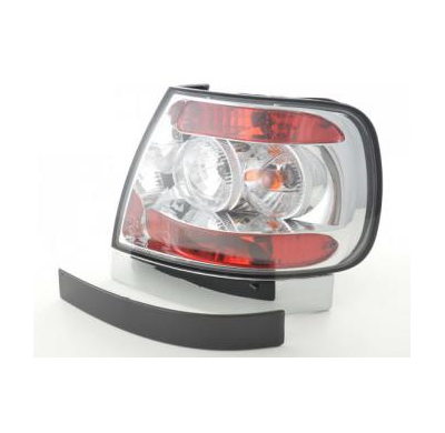 Kit De Pilotos Traseros Para Audi A4 Sedan Modelo B5  95-00 Cromado Fk Automotive