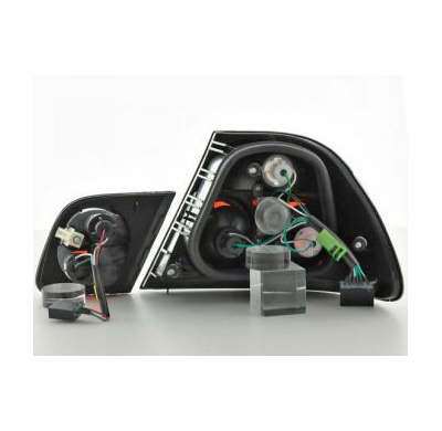 Kit De Pilotos Traseros Para Bmw Serie 3 Coupe Modelo E46  99-02 Cromado Fk Automotive