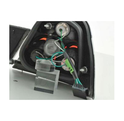 Kit De Pilotos Traseros Para Bmw Serie 3 Coupe Modelo E46  99-02 Cromado Fk Automotive