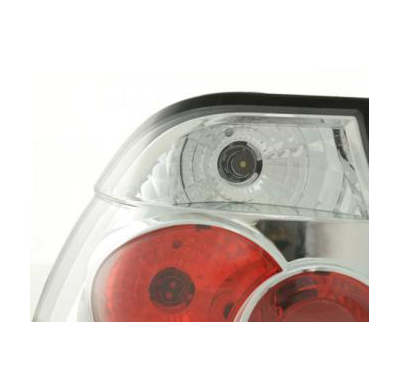 Kit De Pilotos Traseros Para Bmw Serie 3 Sedan Modelo E46  01-05 Cromado Fk Automotive