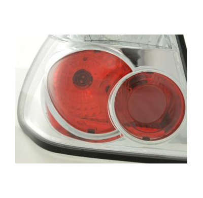 Kit De Pilotos Traseros Para Bmw Serie 3 Sedan Modelo E46  01-05 Cromado Fk Automotive