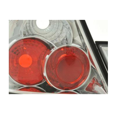 Kit De Pilotos Traseros Para Bmw Serie 3 Coupe Modelo E46  99-02 Cromado Fk Automotive