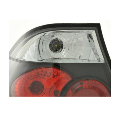 Kit De Pilotos Traseros Para Bmw Serie 3 Sedan Modelo E46  98-01 Negro Fk Automotive