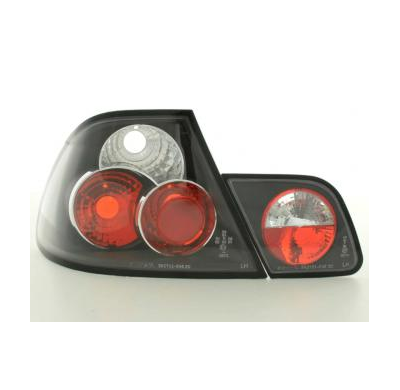 Kit De Pilotos Traseros Para Bmw Serie 3 Coupe Modelo E46  97-02 Negro Fk Automotive