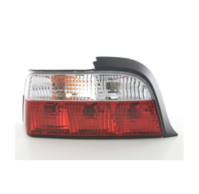 Kit De Pilotos Traseros Para Bmw Serie 3 Coupe Modelo E36  91-98 Rojo Blanco Fk Automotive