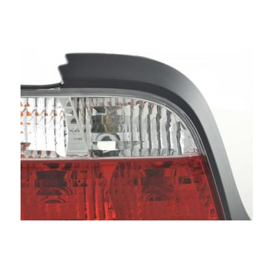 Kit De Pilotos Traseros Para Bmw Serie 3 Coupe Modelo E36  91-98 Rojo Blanco Fk Automotive