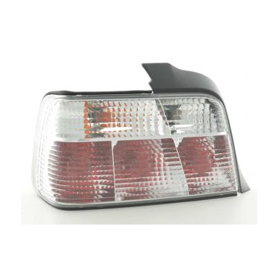 Kit De Pilotos Traseros Para Bmw Serie 3 Sedan Modelo E36  91-98 Blanco Fk Automotive