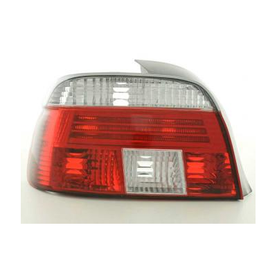 Kit De Pilotos Traseros Para Bmw Serie 5 Sedan Modelo E39  95-00 Rojo Blanco Fk Automotive
