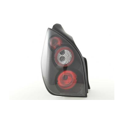 Kit De Pilotos Traseros Para Citroen C2 Modelo J Hfx J Kfv J 8hx J Nfu  03- Negro Fk Automotive