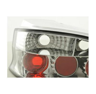 Kit De Pilotos Traseros Para Citroen Saxo Modelo S S Hfx S Kfw  96-02 Cromado Fk Automotive