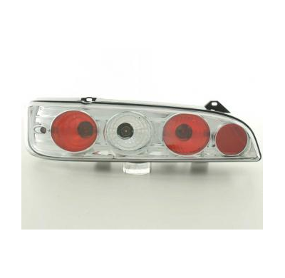 Kit De Pilotos Traseros Para Fiat Seicento Modelo 187  98-07 Cromado Fk Automotive