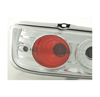 Kit De Pilotos Traseros Para Fiat Seicento Modelo 187  98-07 Cromado Fk Automotive