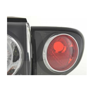 Kit De Pilotos Traseros Para Ford Escort Modelo Mk6  95- Negro Fk Automotive