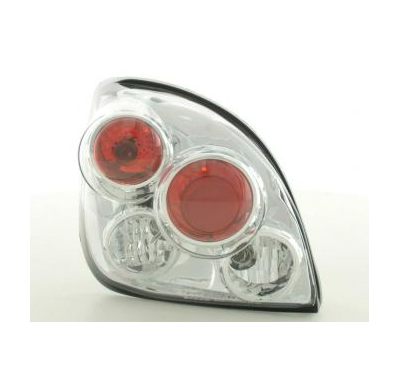 Kit De Pilotos Traseros Para Ford Fiesta Modelo Jas Jbs  96-02 Cromado Fk Automotive