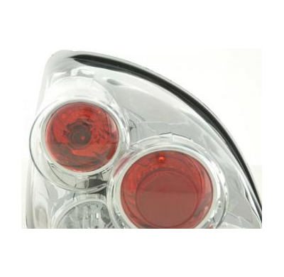 Kit De Pilotos Traseros Para Ford Fiesta Modelo Jas Jbs  96-02 Cromado Fk Automotive