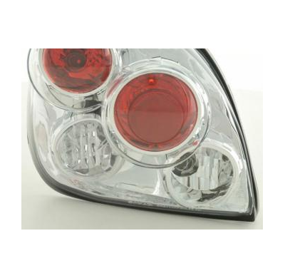 Kit De Pilotos Traseros Para Ford Fiesta Modelo Jas Jbs  96-02 Cromado Fk Automotive