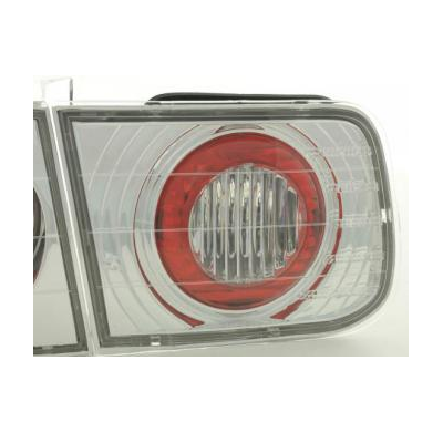 Kit De Pilotos Traseros Para Honda Civic 3-Ptas. Modelo Ej9 Ek1 2 3  96-00 Cromado Fk Automotive