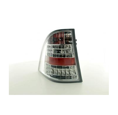 Kit De Pilotos Traseros Led Mercedes Benz Clase M Modelo W163  98-05 Cromado Fk Automotive